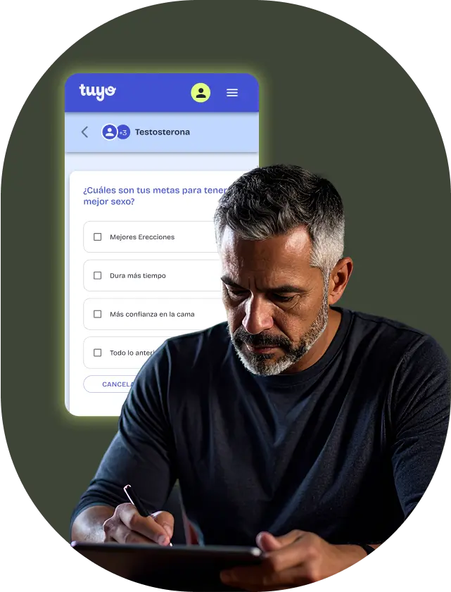 Tu tratamiento de baja Testosterona — más simple